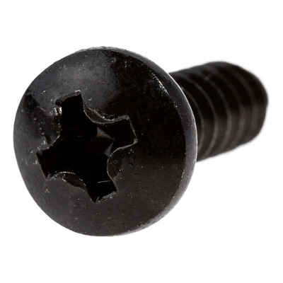 Vis tête ronde noir 4,2x16mm Acier zingue