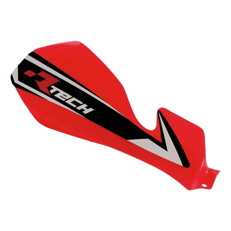 Protège-mains RTech Outdoor rouges pour Honda CRF 450 R 02-03