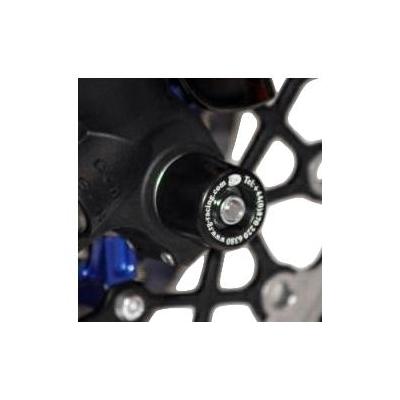 Tampons de protection de fourche R&G Racing noirs Suzuki GSX-R 600 06-10