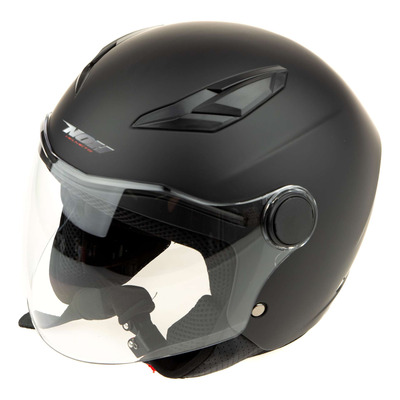 Casque jet enfant Nox N710 Kid noir mat