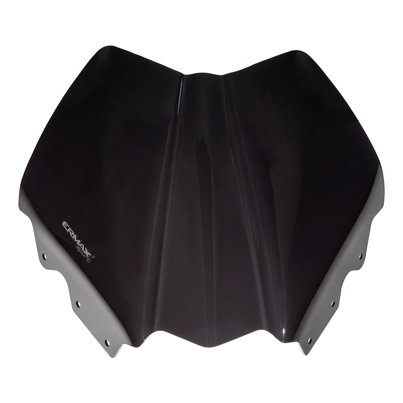 Pare-brise Ermax Sport Yamaha X-Max 125 10-13 noir foncé opaque