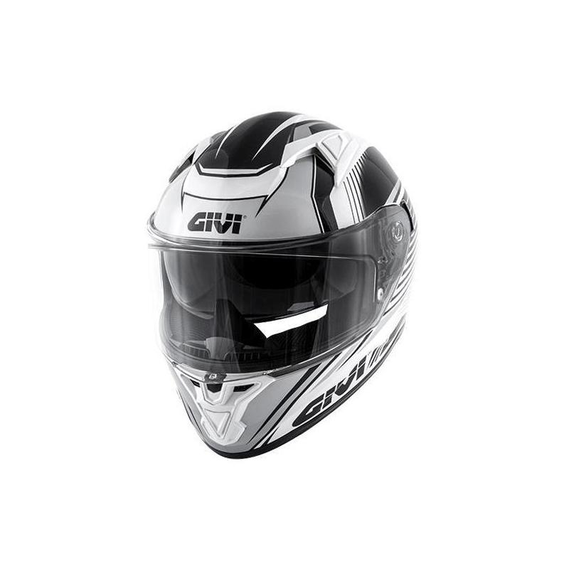 Casque intégral Givi 50.6 Stoccarda Glade titane/blanc- XS/54