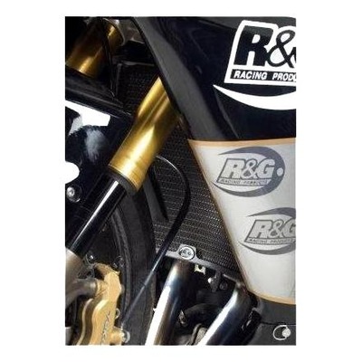 Protection de radiateur noire R&G Racing Kawasaki ZX-6R 07-12