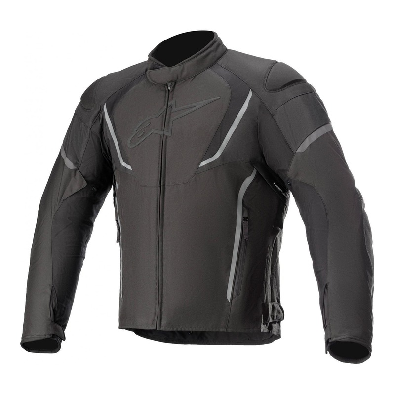 Blouson textile Alpinestars T-Jaws V3 waterproof noir/noir- S