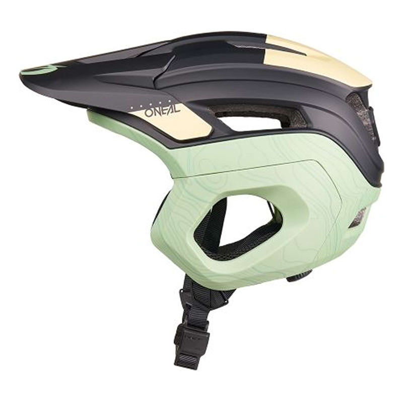Casque VTT O'Neal Trapper Evo Quin ready Noir/Sable/Menthe