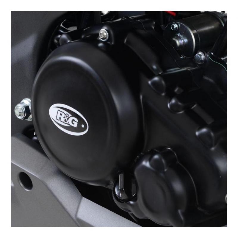 Couvre carter droit R&G Racing noir Yamaha MT-125 14-16