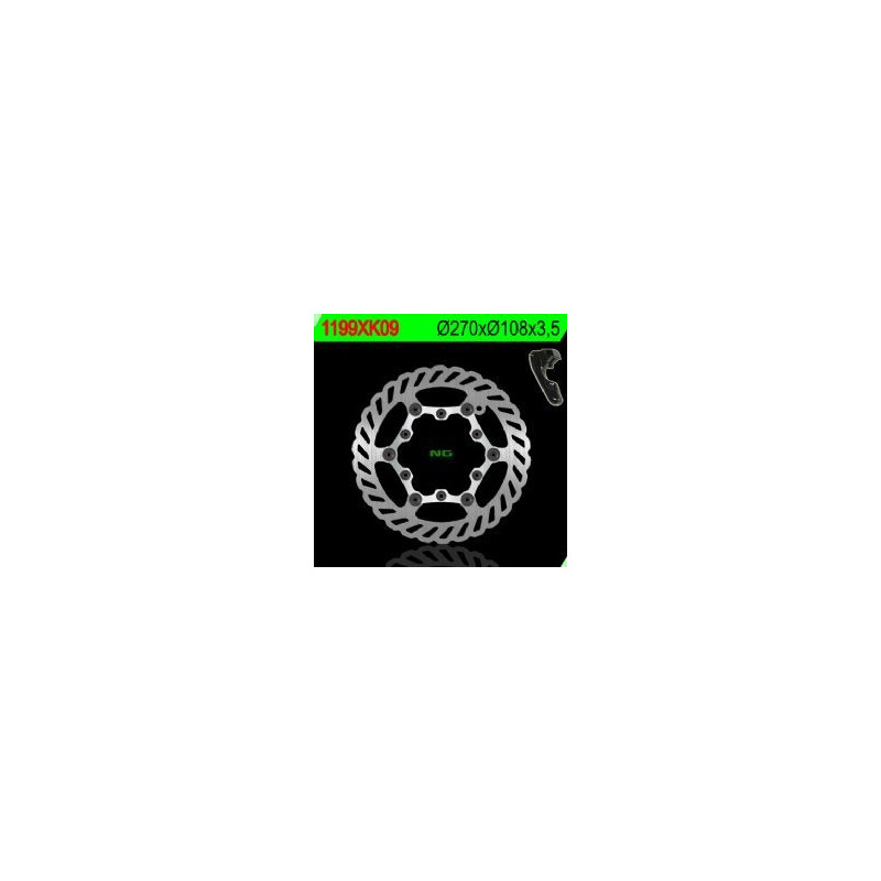 Disque de frein NG Brake Disc oversize GAS GAS - 1199X