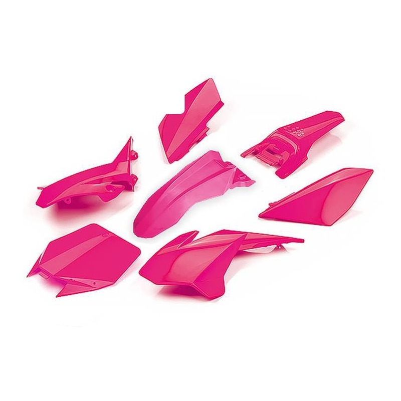 Kit plastique complet YCF 88 Lite à partir 2020 rose