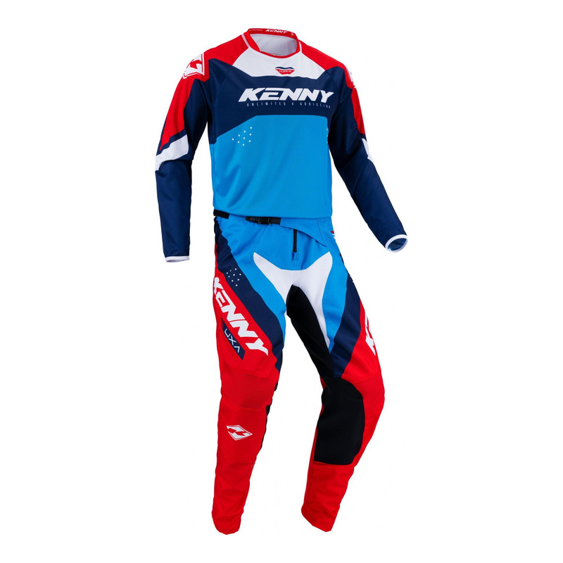 Maillot cross Kenny Force rouge 2023 - Équipement Cross sur La Bécanerie