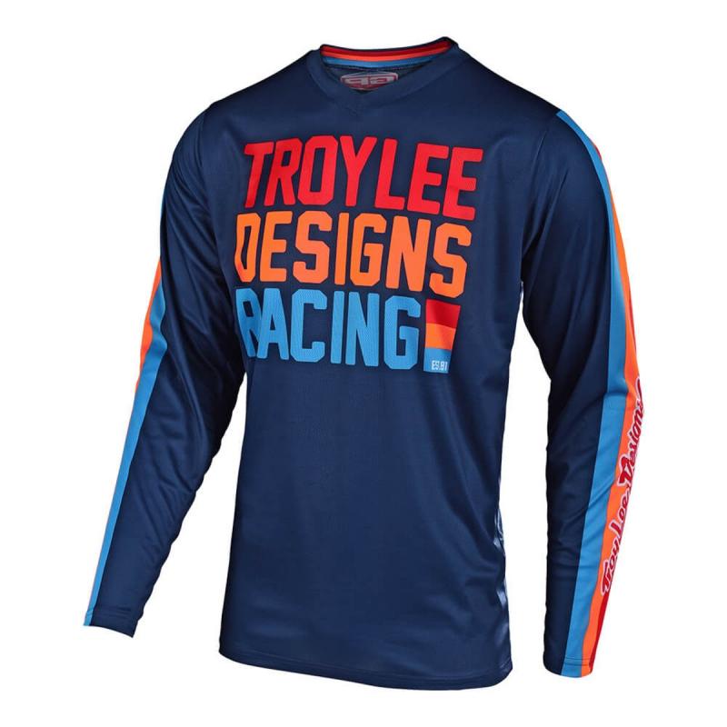 Maillot cross Troy Lee Designs GP Air Premix 86 navy- M