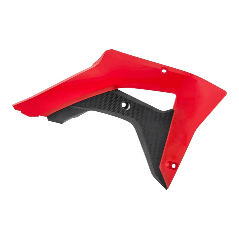 Ouïes de radiateur Acerbis Honda CRF 450RX 2017 rouge/noir (paire)