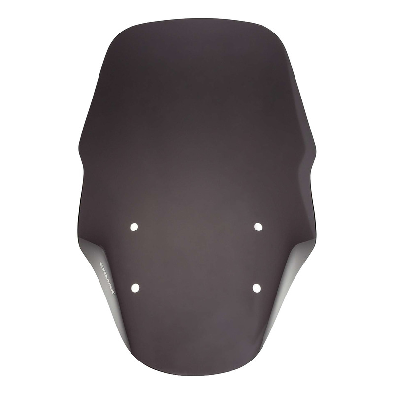 Pare-brise Ermax haute protection 72 cm Piaggio MP3 500 HPE 18-22 noir clair