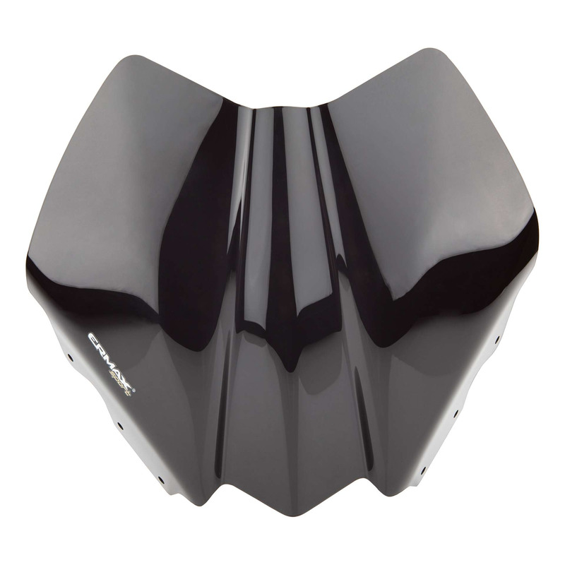 Pare-brise Ermax Sport Yamaha X-Max 125 10-13 noir foncé opaque