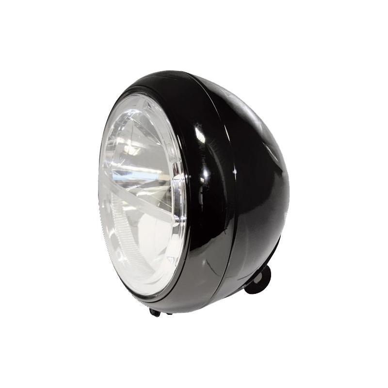 Phare LED Highsider Voyage fixation inférieure noir