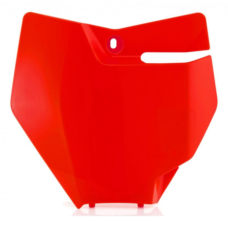 Plaque de numéro frontale Acerbis KTM 85 SX 18-21 orange fluo