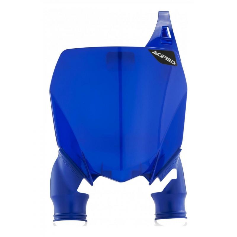 Plaque de numéro frontale Acerbis Raptor Yamaha 450 YZ-F 18-21 bleu
