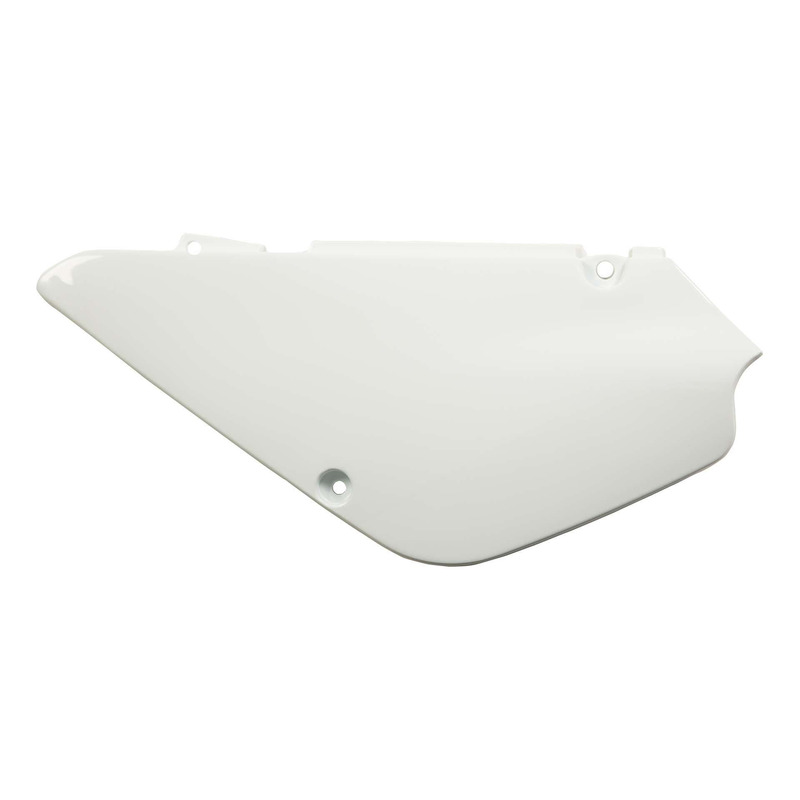 Plaques LatÃÂ©rales ACERBIS Blanc Ã¢   Suzuki 85 RM