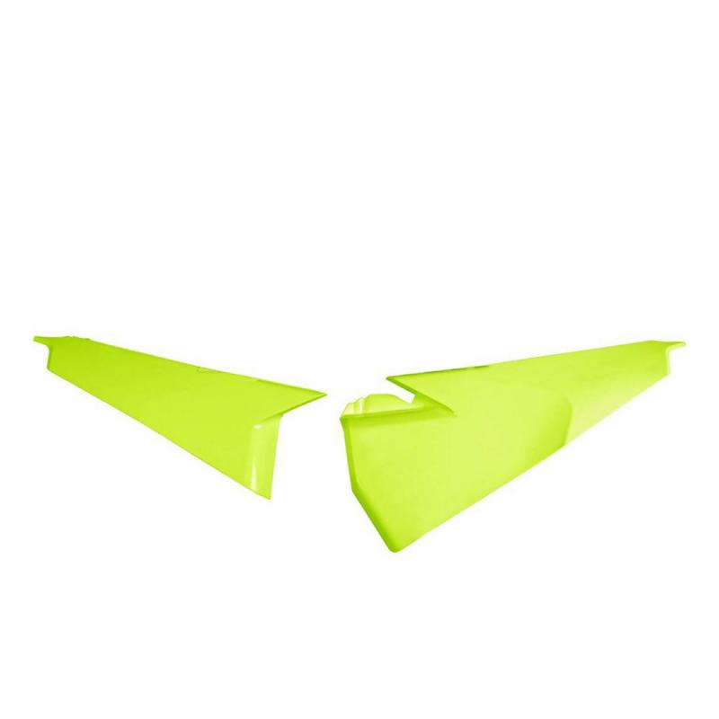 Plaques numéro latérales supérieures UFO Husqvarna 125 TC 19-21 jau