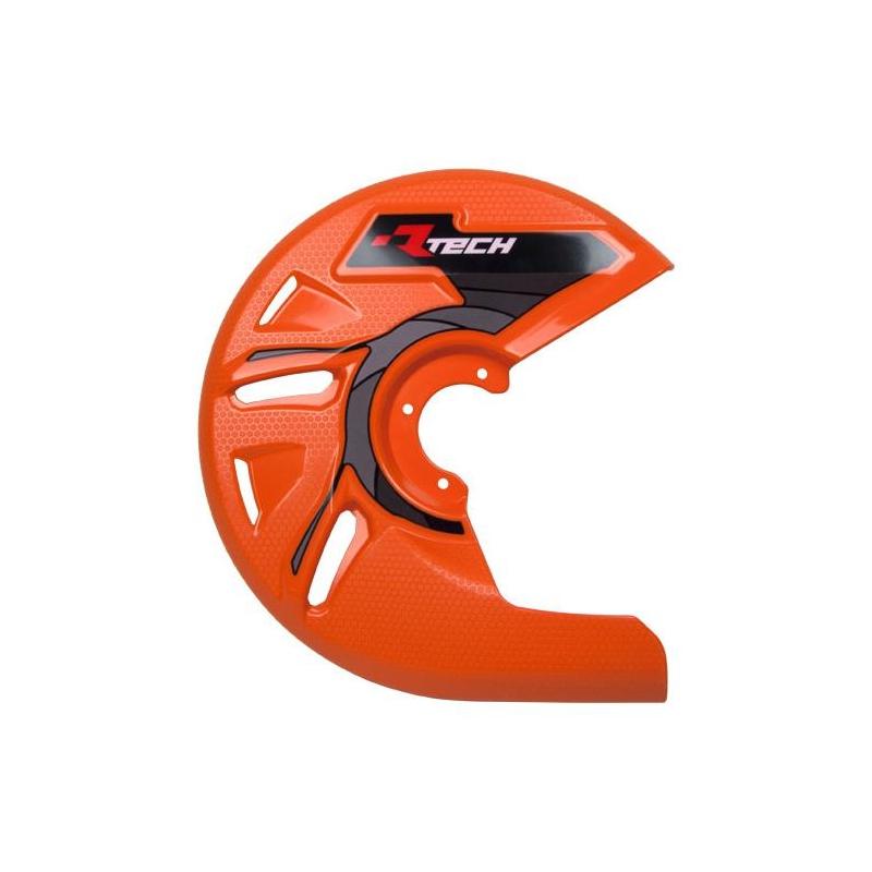 Protection de disque de frein avant RTech orange