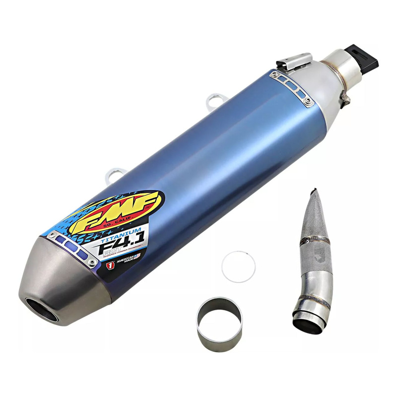 Silencieux FMF - Factory 4.1 Blue Titane - KTM SXF 450cc 16-18