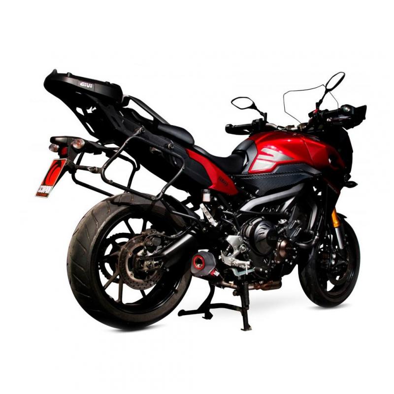 Silencieux Scorpion Serket Taper carbone Yamaha Tracer 900 GT 15-20
