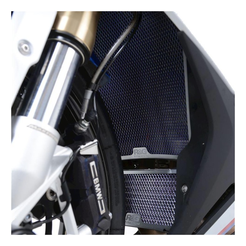 Protection de radiateur d’eau R&G Racing Titane BMW S 1000 RR 19-21