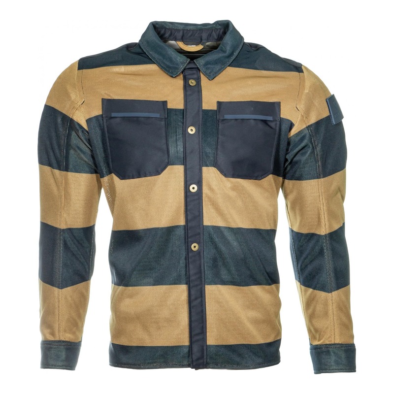 Sur-chemise Rev'it Tracer Air marron/bleu- M