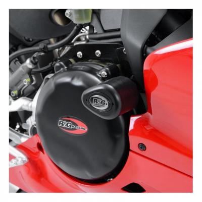 Tampons de protection R&G Racing Aero noir Ducati Panigale 1299 15-16 sans perçage