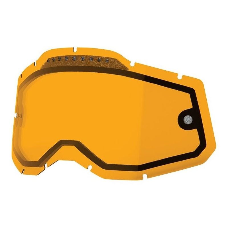 Écran masque cross 100% RC2/AC2/ST2 écran double ventilé persimmom