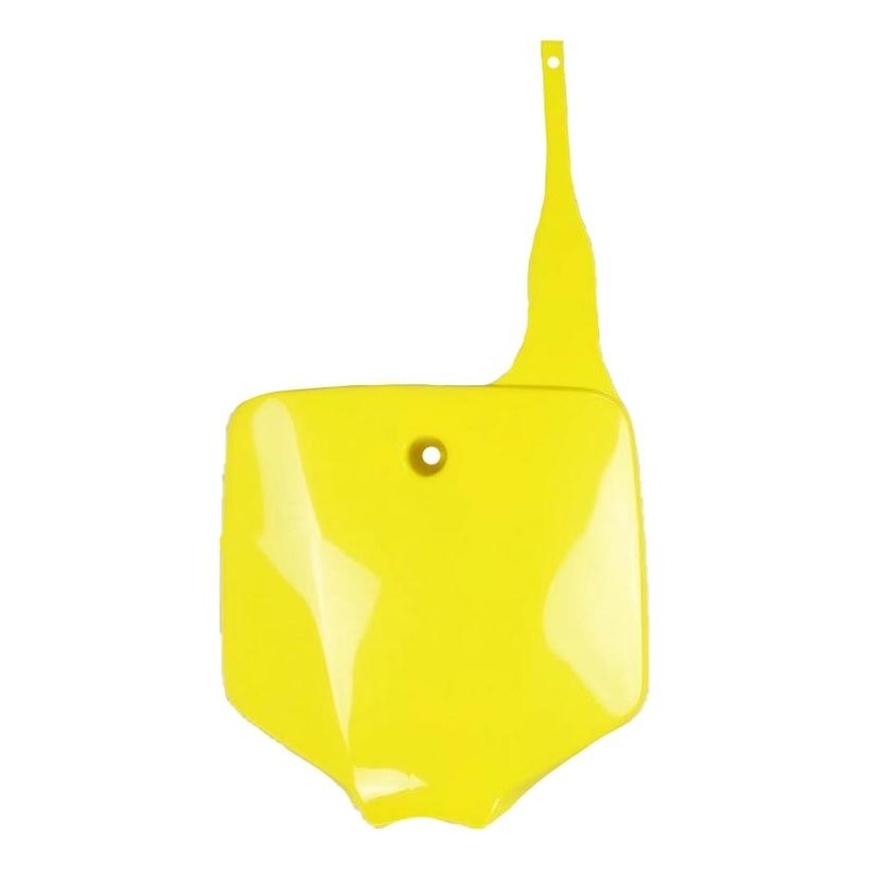 Plaque numéro frontale UFO Suzuki 65 RM 03-11 jaune (jaune RM)