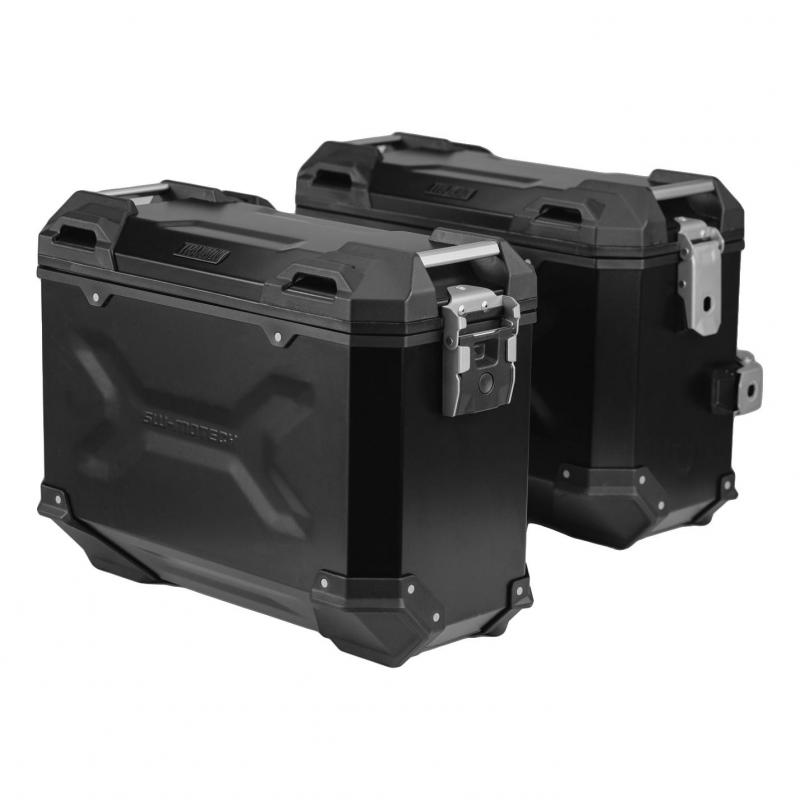Valises latérales SW-MOTECH TRAX ADV noir 37L Kawasaki Versys 650 07-