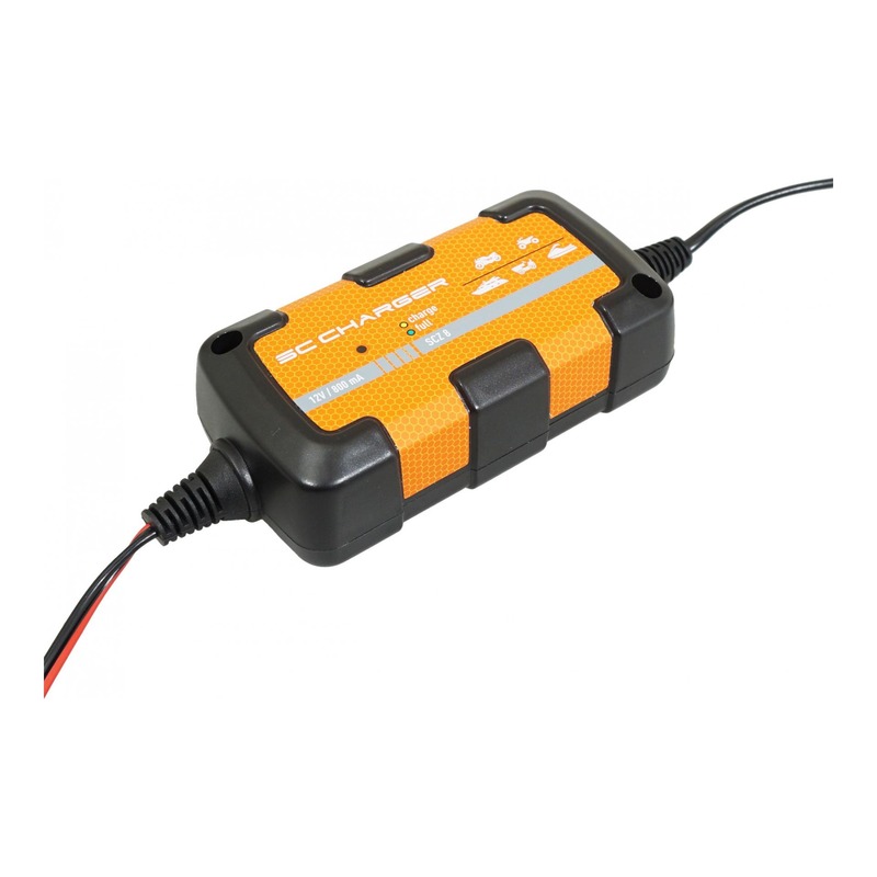 Electhium - Chargeur Batterie Moto et Scooter - Pour batterie