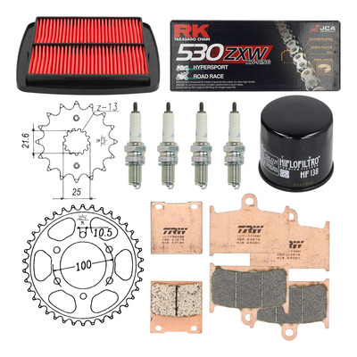 Kit entretien NF Prokit premium Suzuki GSF 1200 Bandit 1996-00