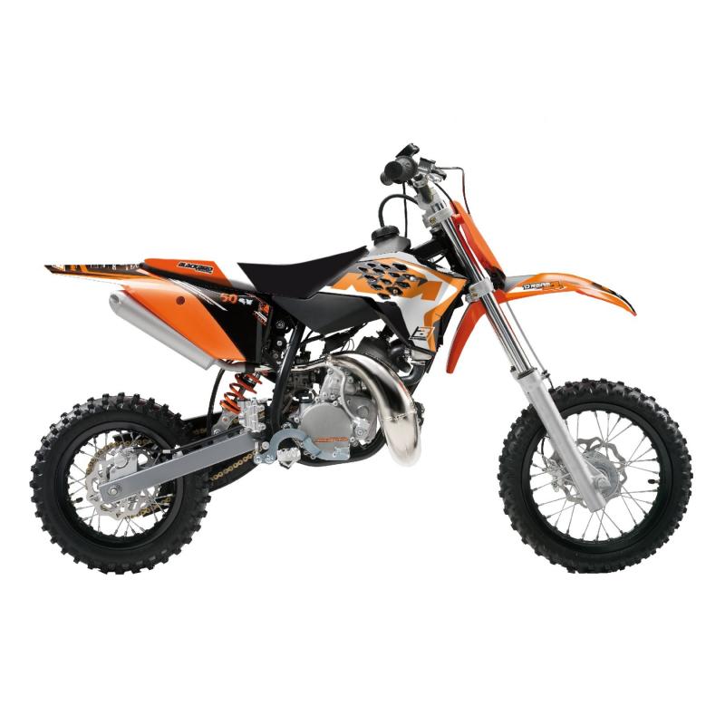 Kit déco + housse de selle Blackbird Dream Graphic 4 KTM 50 SX 09-15