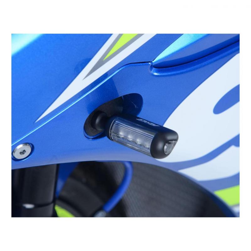 Adaptateurs de clignotants avant R&G Racing Suzuki GSX-R 1000 17-20