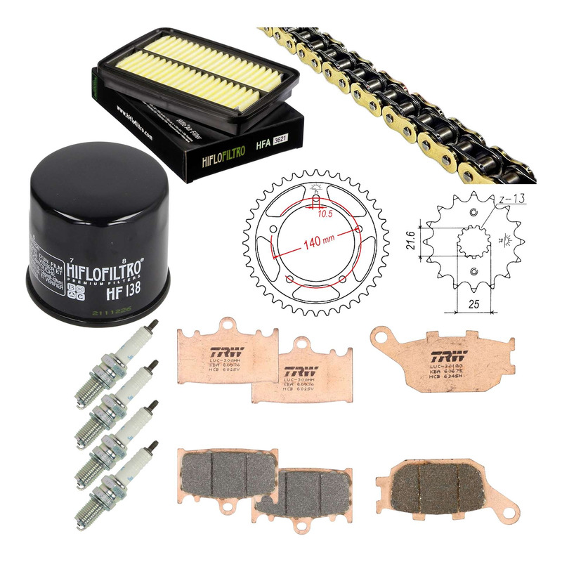 Kit entretien NF Prokit premium Suzuki GSF 1200 Bandit S 2006