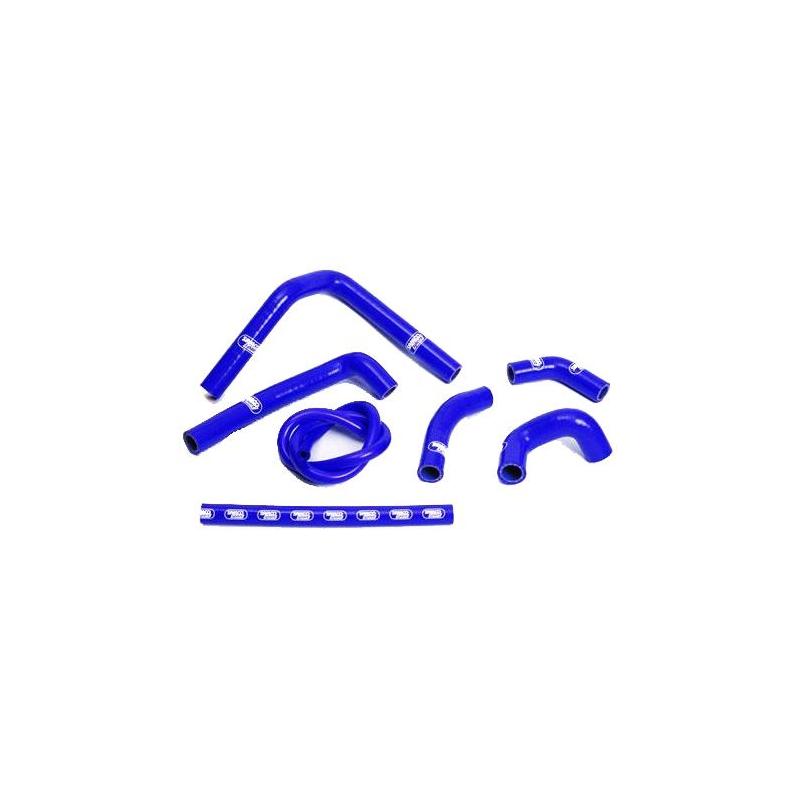 Durites de radiateur Samco Sport type origine Honda CR 250R 00-07 bleu