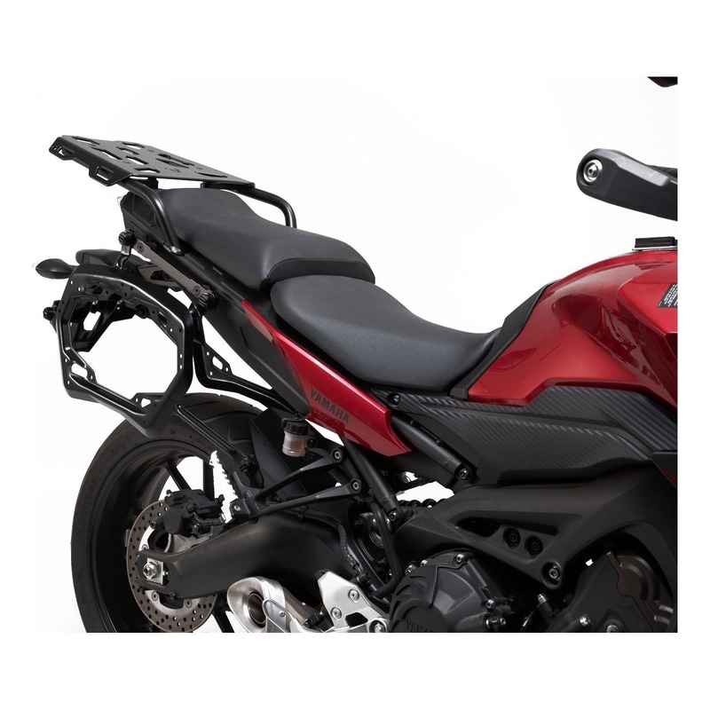 Valises Lat Rales Sw Motech Trax Adv Noires L Support Pro Yamaha