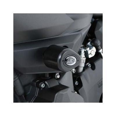 Tampons de protection R&G Racing Aero noir Yamaha XJ6 N 13-16
