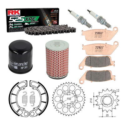 Kit entretien NF Prokit premium Honda CB 500 1994-95