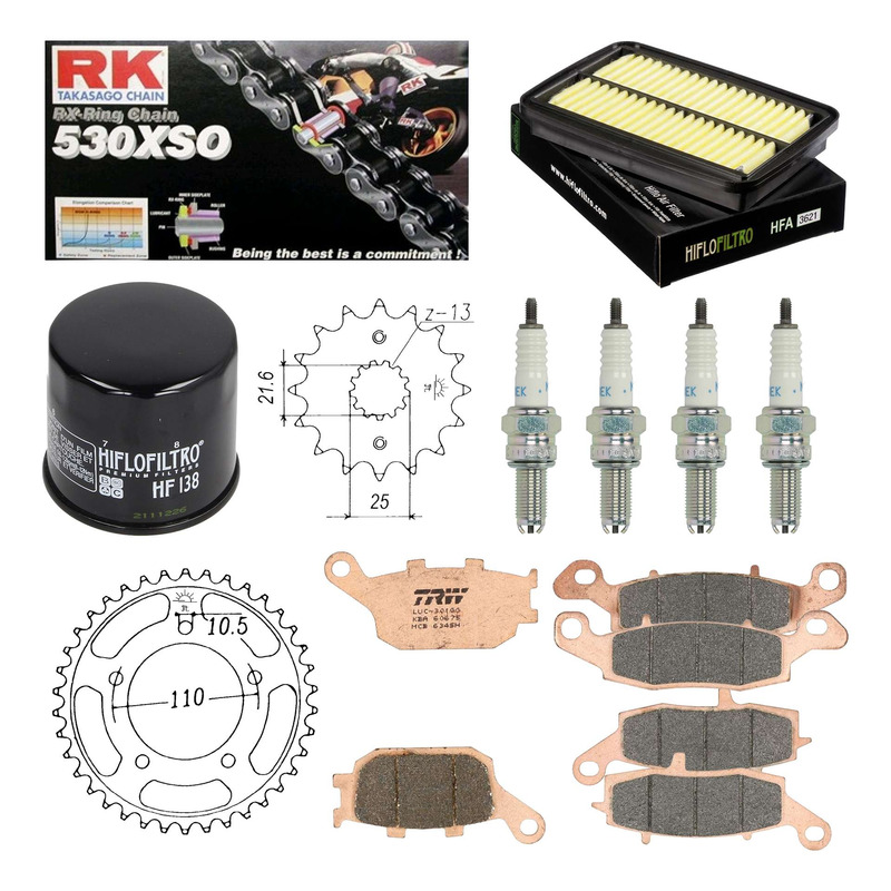 Kit entretien NF Prokit premium Suzuki GSF 650 Bandit 2006