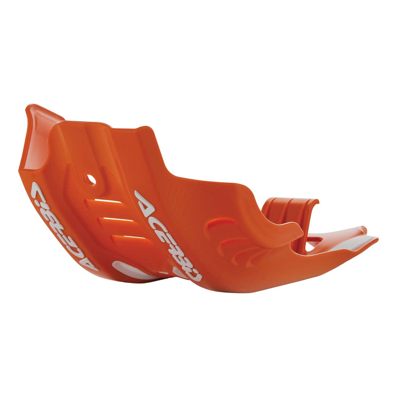 Sabot Moteur ACERBIS Orange / Blanc - KTM 450 SXF