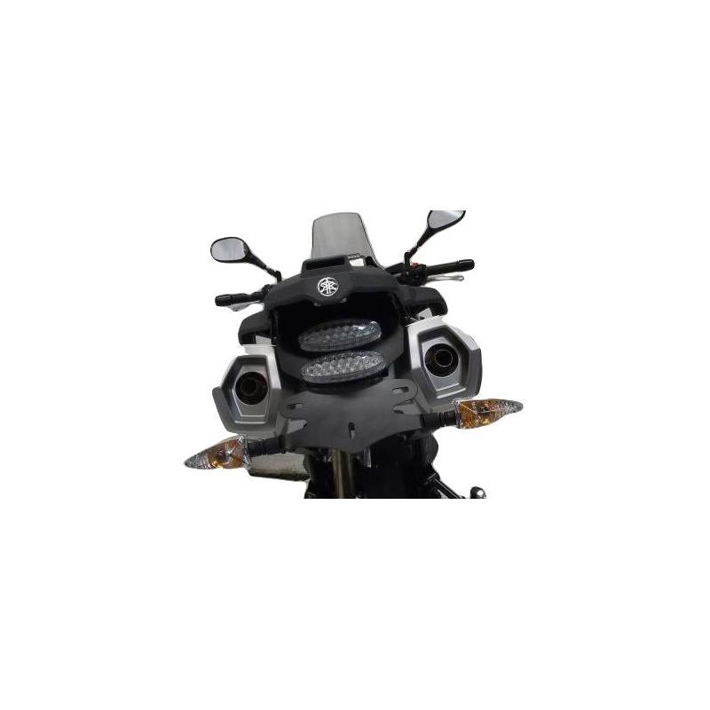 Support de plaque d’immatriculation R&G Racing noir Yamaha XT Z 660