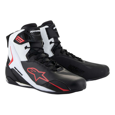 Baskets moto Alpinestars Faster-4 black/white/red