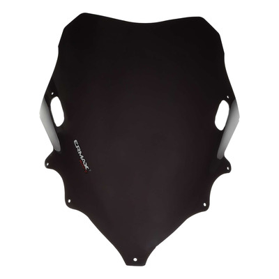 Bulle Ermax Hypersport 55 cm découpe en V Yamaha T-Max 500 08-11 noir foncé opaque