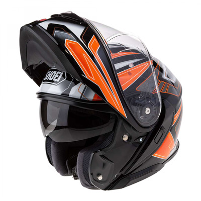 Casque modulable Shoei Neotec 3 Anthem TC-8 noir/gris/orange