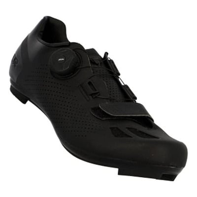 Chaussures vélo de route FLR Pro F11 cuir microfibres noir