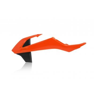 Ouïes de radiateur Acerbis KTM 65 SX 16-21 Orange/Noir Brillant