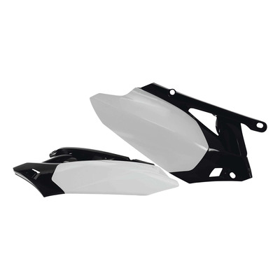 Plaques Latérales ACERBIS Blanc / Noir – Yamaha 450 YZF 10-13