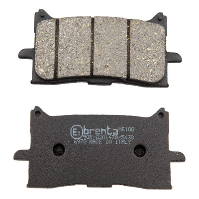Plaquettes de frein Brenta pour Honda CBR 125 R de 2018-19
